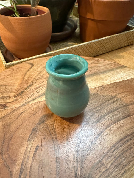 Teal Shot Glass